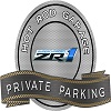 C6 Corvette-METAL SIGN - PRIVATE PARKING - C6 ZR1 - 18" X 14"